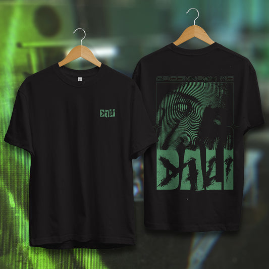 'GREENWASH ME' TEE-SHIRT (back green design)