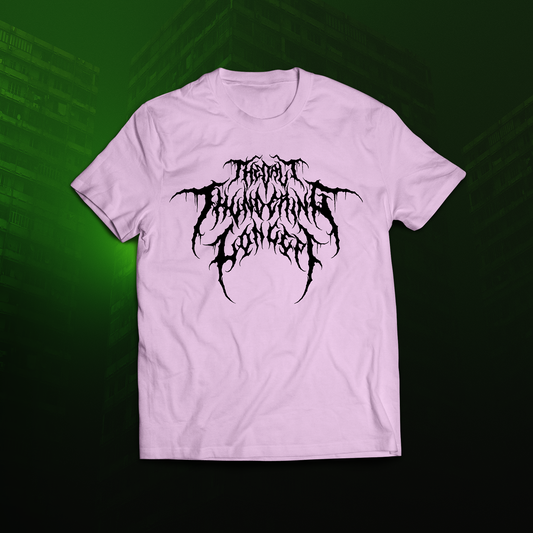 PINK 'DEATH METAL' TEE-SHIRT