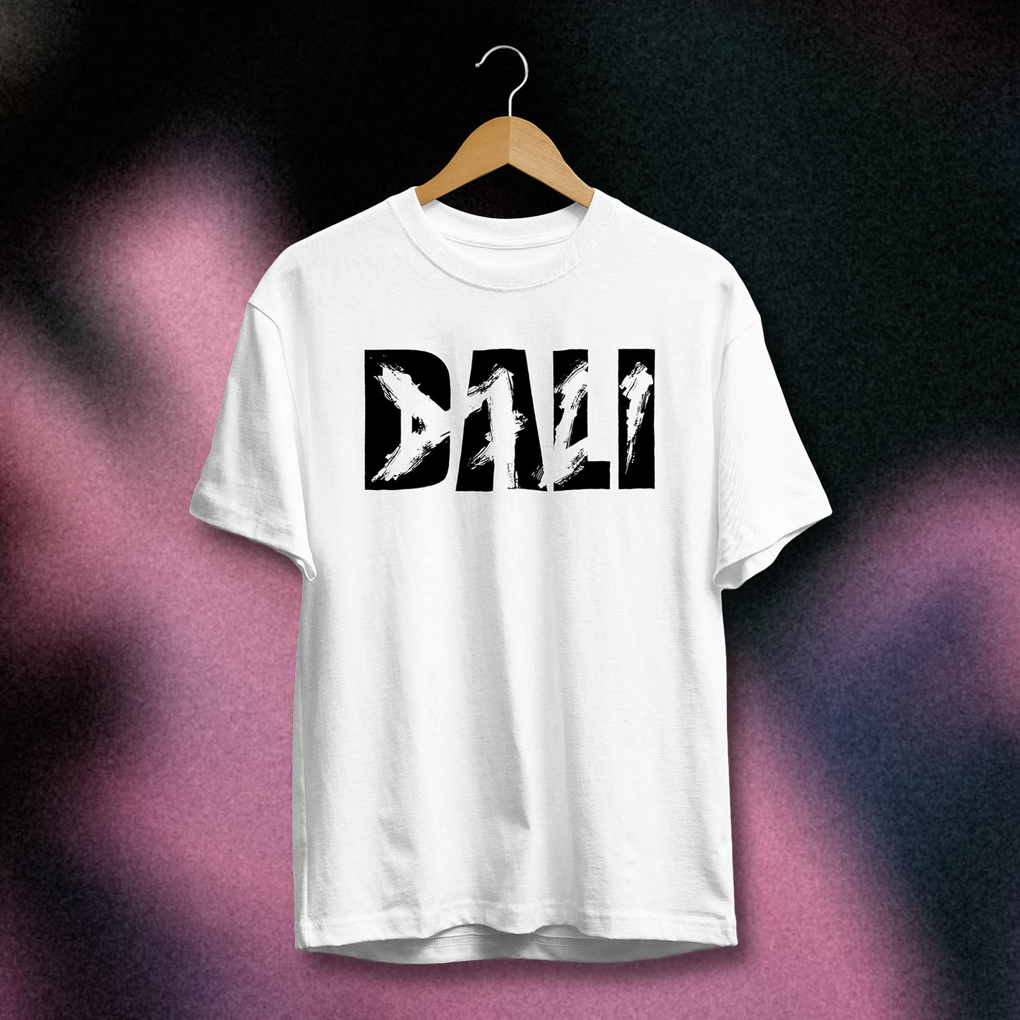 WHITE 'DALI' TEE-SHIRT
