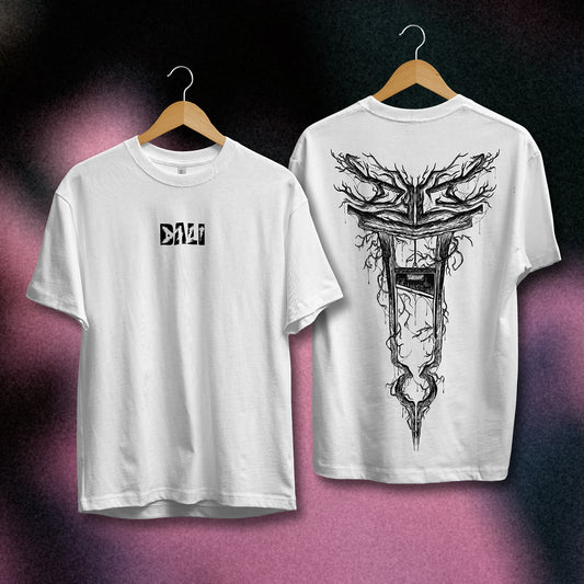 WHITE 'GUILLOTINE' TEE-SHIRT