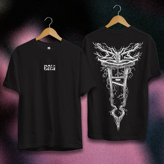 BLACK 'GUILLOTINE' TEE-SHIRT